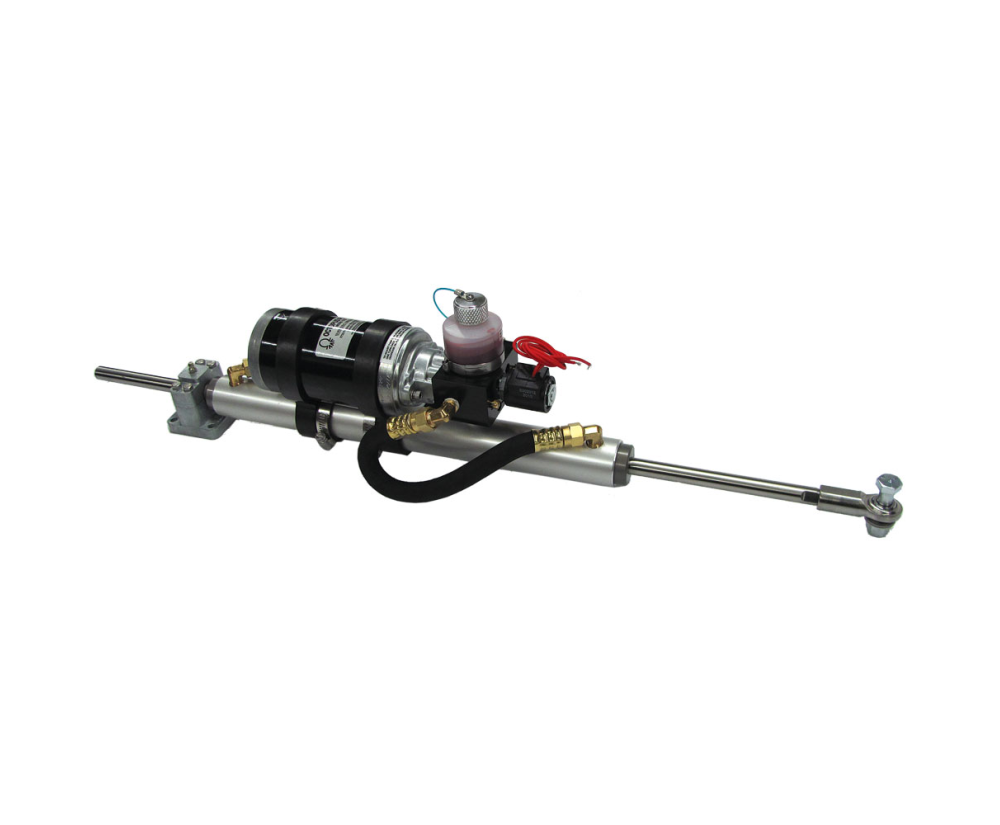 Octopus 7" Stroke Mounted 38mm Bore Linear Drive - 12v - Up To 45' Or 24,200lbs