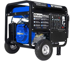 DuroMax XP10000E 10,000 Watt Portable Gas Powered Generator	