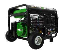 DuroMax XP11500EH 11500 Watt Electric Start Dual Fuel Portable Hybrid Generator